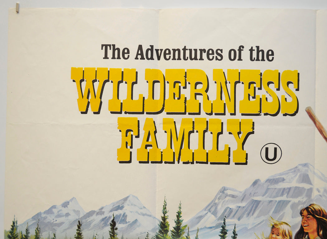 ADVENTURES OF THE WILDERNESS FAMILY (Top Left) Cinema Quad Movie Poster 