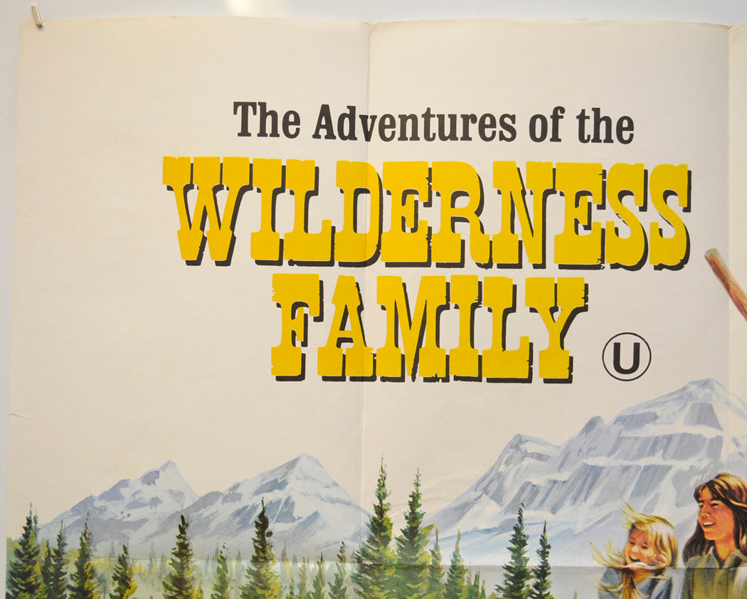 ADVENTURES OF THE WILDERNESS FAMILY (Top Left) Cinema Quad Movie Poster 