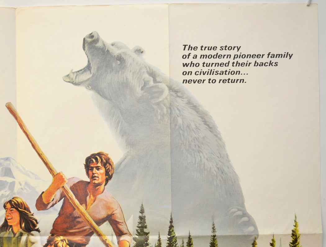 ADVENTURES OF THE WILDERNESS FAMILY (Top Right) Cinema Quad Movie Poster 