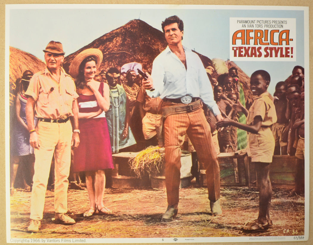 AFRICA: TEXAS STYLE (Card 6) Cinema Lobby Card Set 