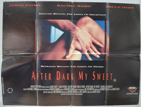 After Dark My Sweet Original Quad Poster - Film Poster - Movie Poster