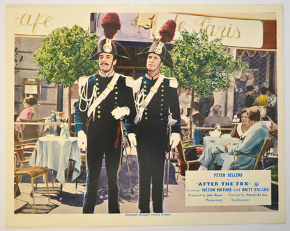 AFTER THE FOX (Card 5) Cinema Set of Colour FOH Stills / Lobby Cards 