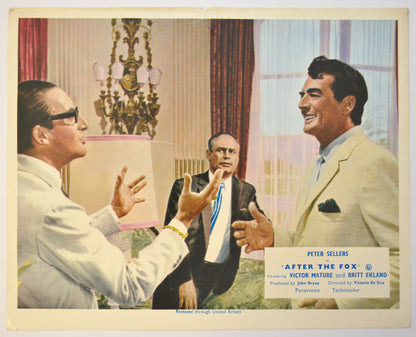 AFTER THE FOX (Card 7) Cinema Set of Colour FOH Stills / Lobby Cards 