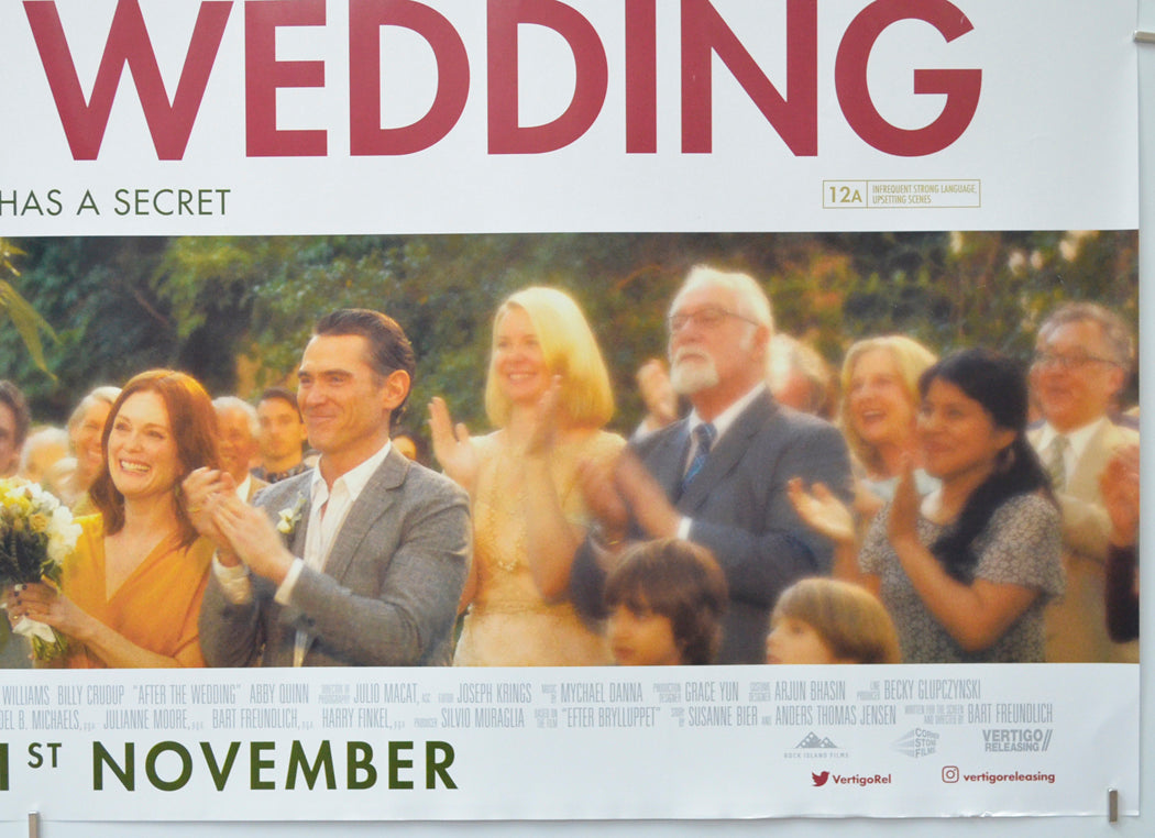 AFTER THE WEDDING (Bottom Right) Cinema Quad Movie Poster 