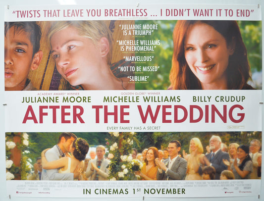 After The Wedding - Original Quad Poster - Film Poster - Movie Poster