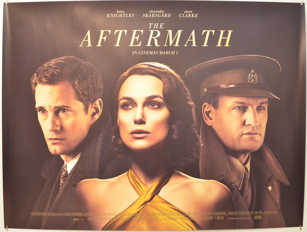 The Aftermath Original Quad Poster - Film Poster - Movie Poster