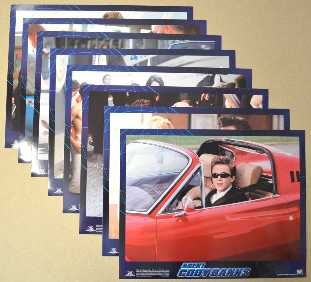 Agent Cody Banks Set Of 8 Original Cinema Lobby Cards 