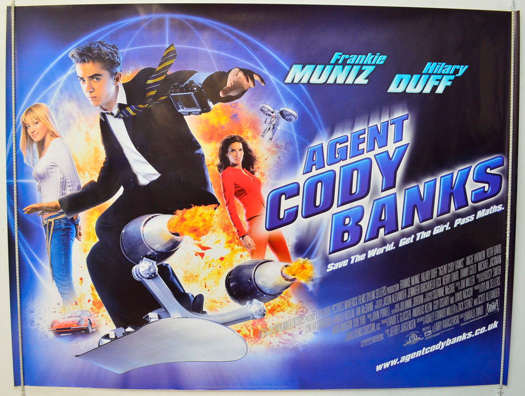 Agent Cody Banks  Original British Quad Poster - Film Poster - Movie Poster