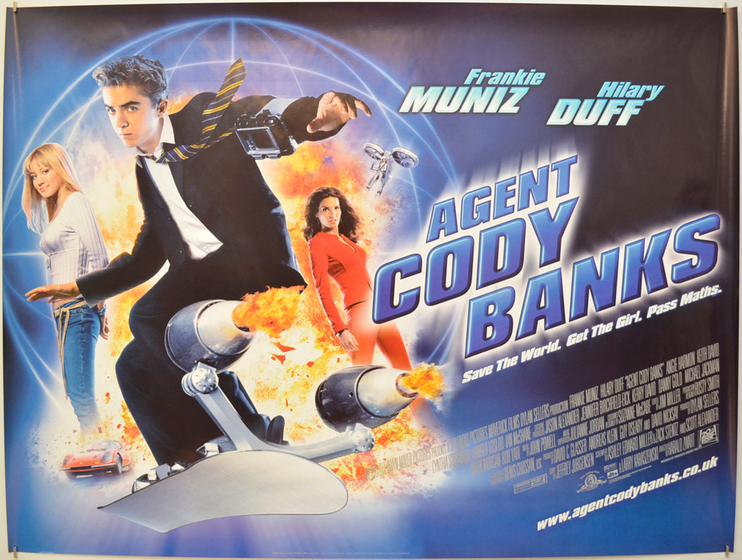 Agent Cody Banks Original Quad Poster - Film Poster - Movie Poster