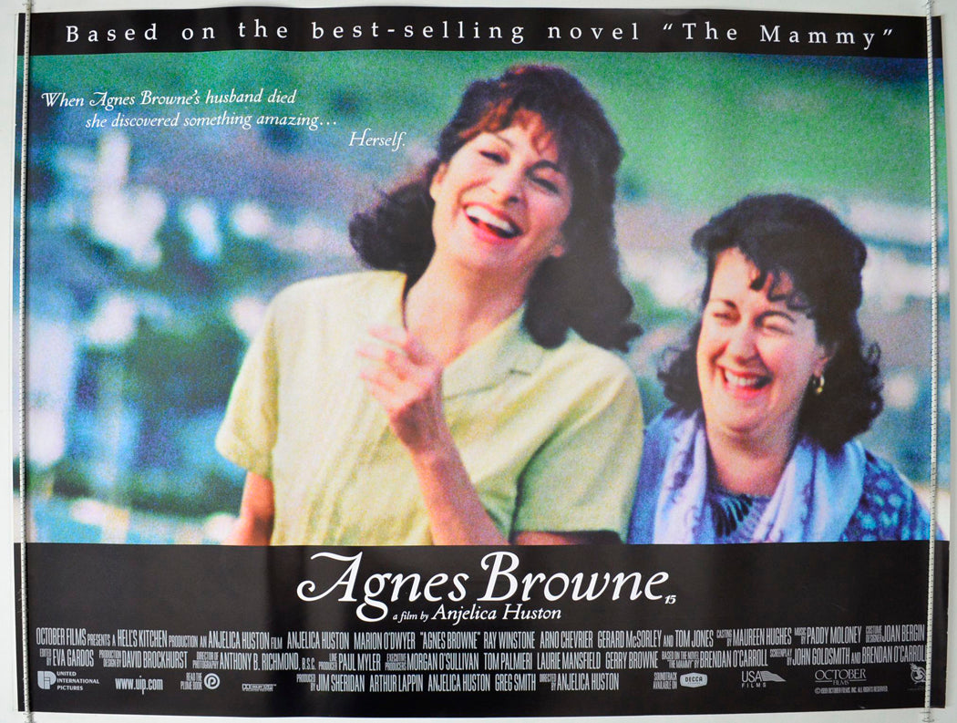 Agnes Browne Original British Quad Poster - Movie Poster