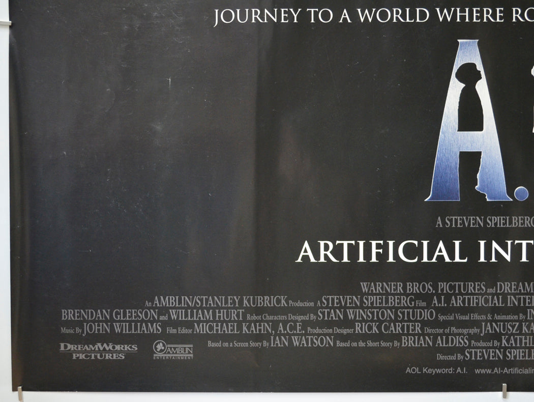 A.I. (Bottom Left) Cinema Quad Movie Poster 