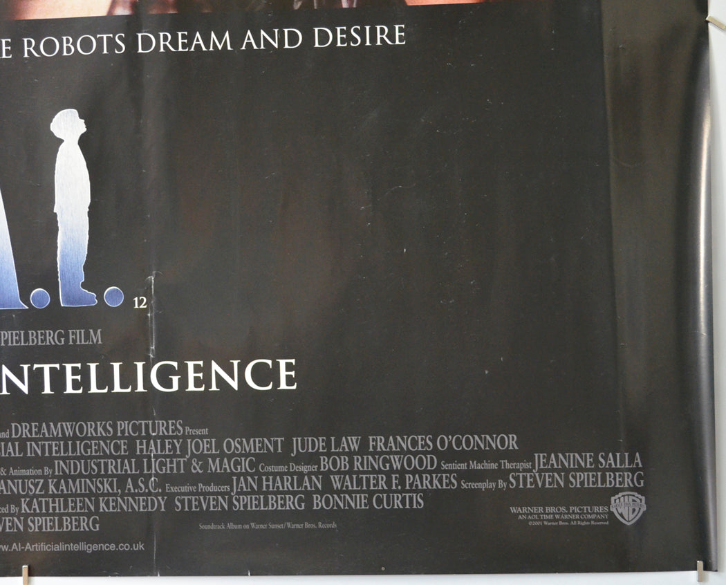 A.I. (Bottom Right) Cinema Quad Movie Poster 