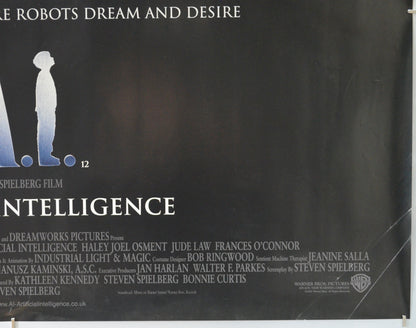 A.I. (Bottom Right) Cinema Quad Movie Poster 