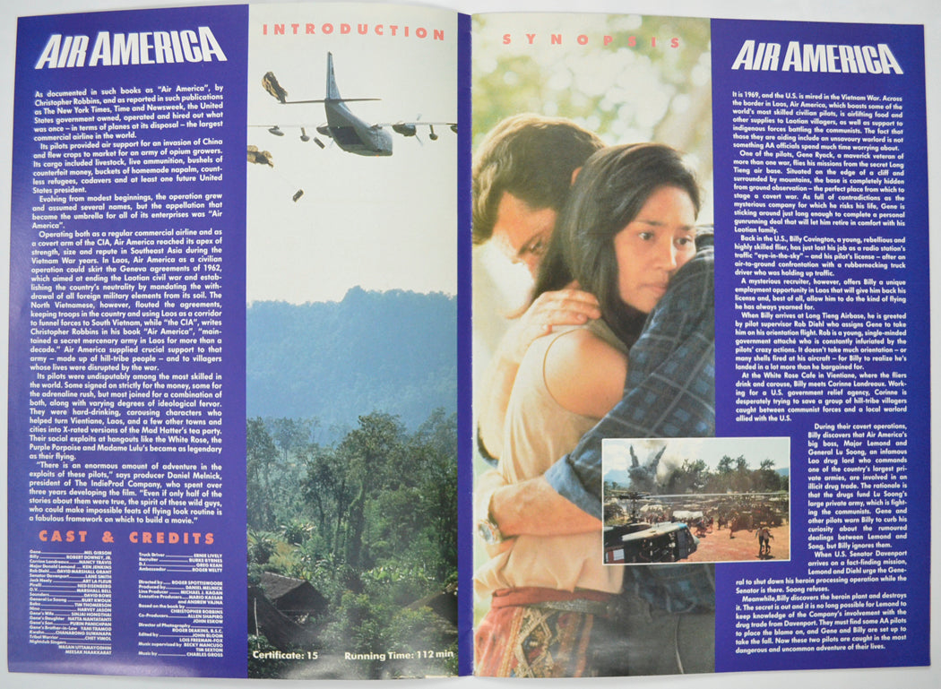 AIR AMERICA Cinema Exhibitors Campaign Pressbook - INSIDE 