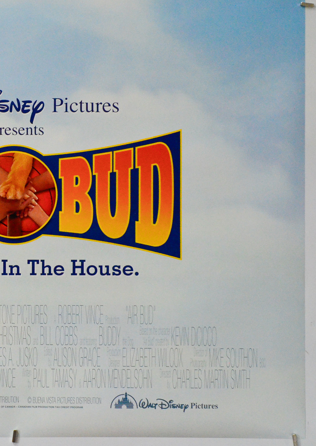 Air Bud (Bottom Right) Cinema One Sheet Movie Poster 
