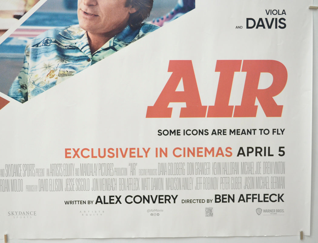 AIR (Bottom Right) Cinema Quad Movie Poster 