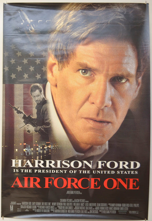 Air Force One Original One Sheet Poster - Film Poster - Movie Poster