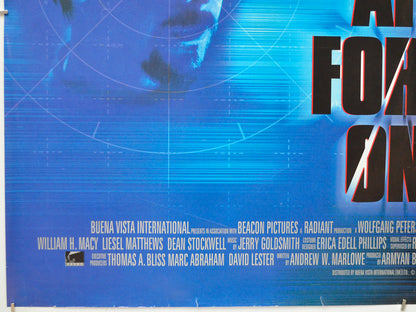 AIR FORCE ONE (Bottom Left) Cinema Quad Movie Poster 