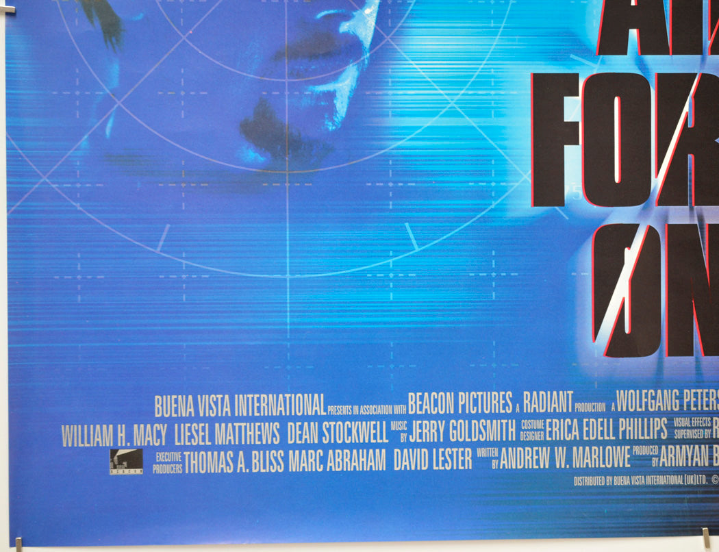 Air Force One (Bottom Left) Cinema Quad Movie Poster 