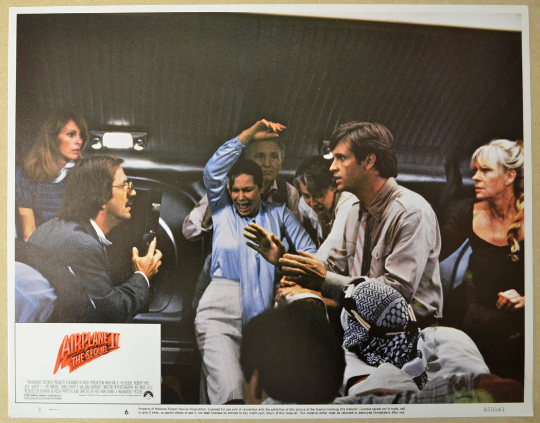 AIRPLANE II - THE SEQUEL (Card 6) Cinema Lobby Card Set 