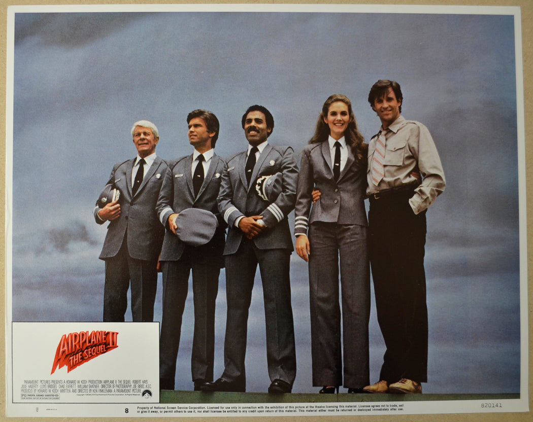 AIRPLANE II - THE SEQUEL (Card 8) Cinema Lobby Card Set 