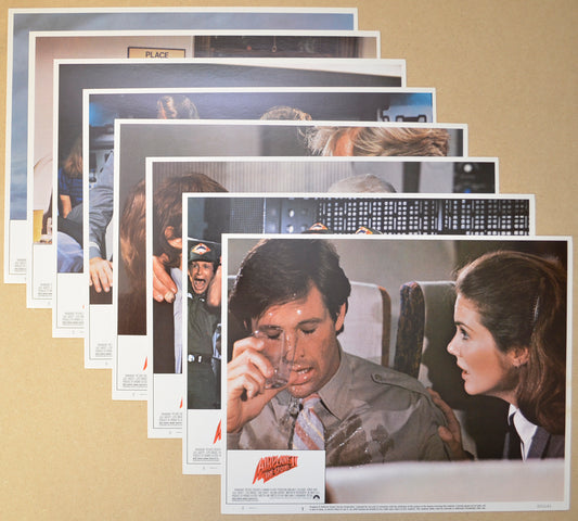 Airplane II - The Sequel Set Of 8 Original Cinema Lobby Cards 