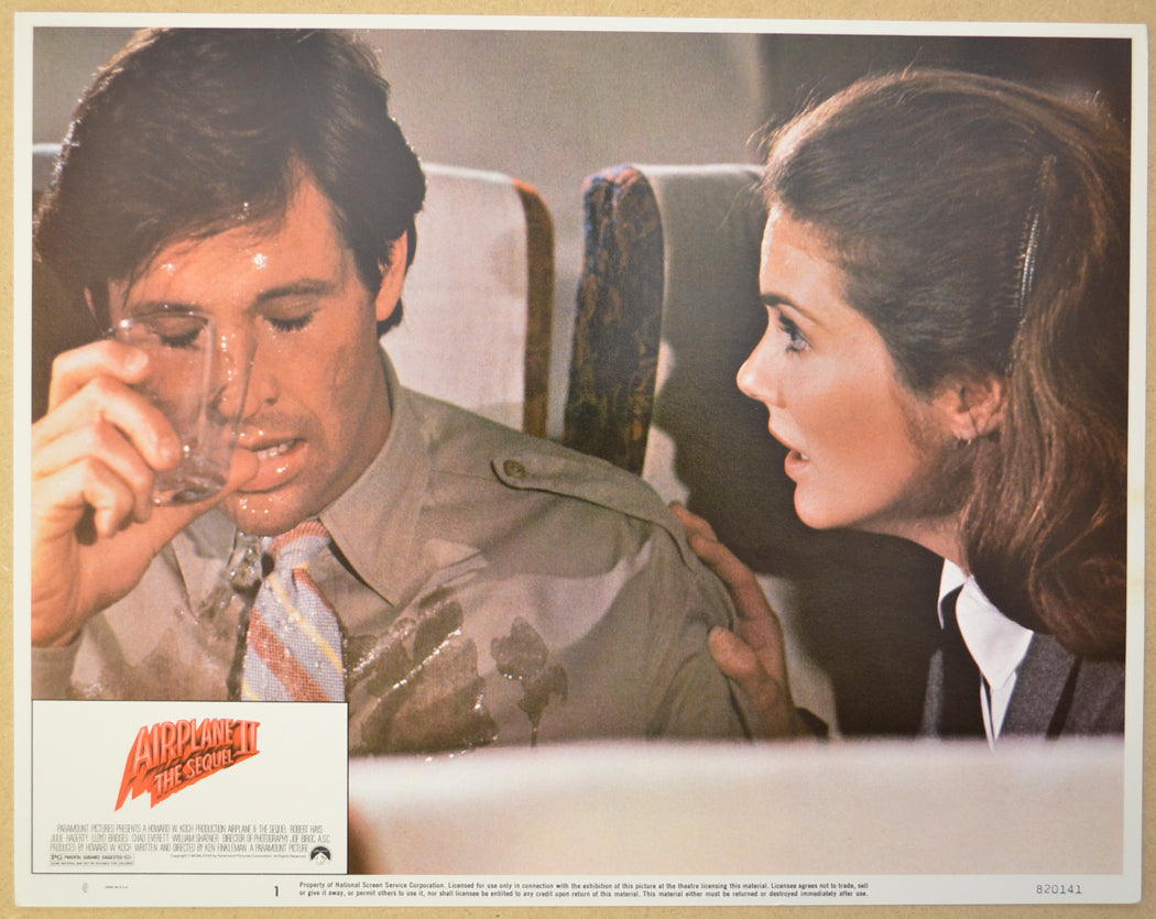 AIRPLANE II - THE SEQUEL (Card 1) Cinema Lobby Card Set 