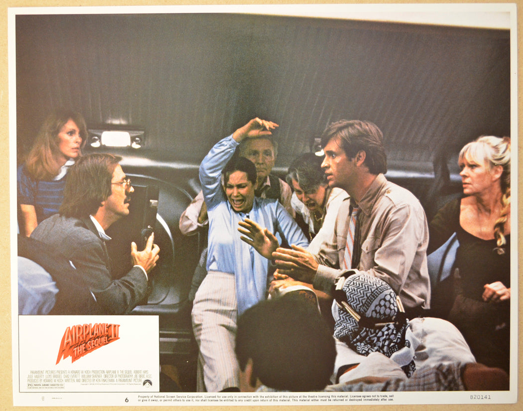 AIRPLANE II - THE SEQUEL (Card 6) Cinema Lobby Card Set 