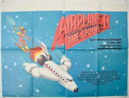 Airplane II - The Sequel   Original Quad Poster - Film Poster - Movie Poster 