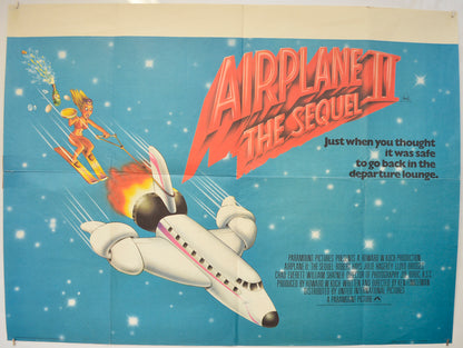 Airplane II - The Sequel  Original Quad Poster - Film Poster - Movie Poster