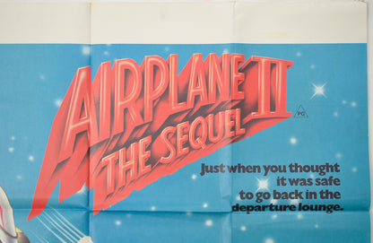 AIRPLANE II - THE SEQUEL (Top Right) Cinema Quad Movie Poster 