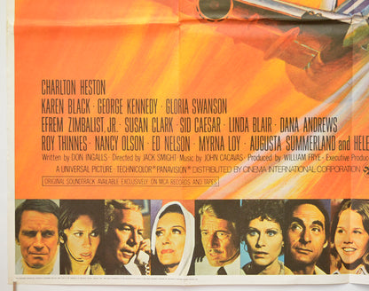 AIRPORT 1975 (Bottom Left) Cinema Quad Movie Poster 