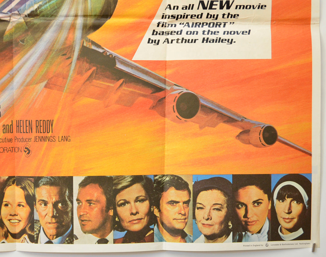 AIRPORT 1975 (Bottom Right) Cinema Quad Movie Poster 