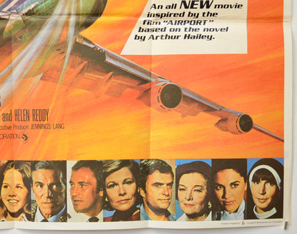 AIRPORT 1975 (Bottom Right) Cinema Quad Movie Poster 