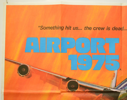 AIRPORT 1975 (Top Left) Cinema Quad Movie Poster 