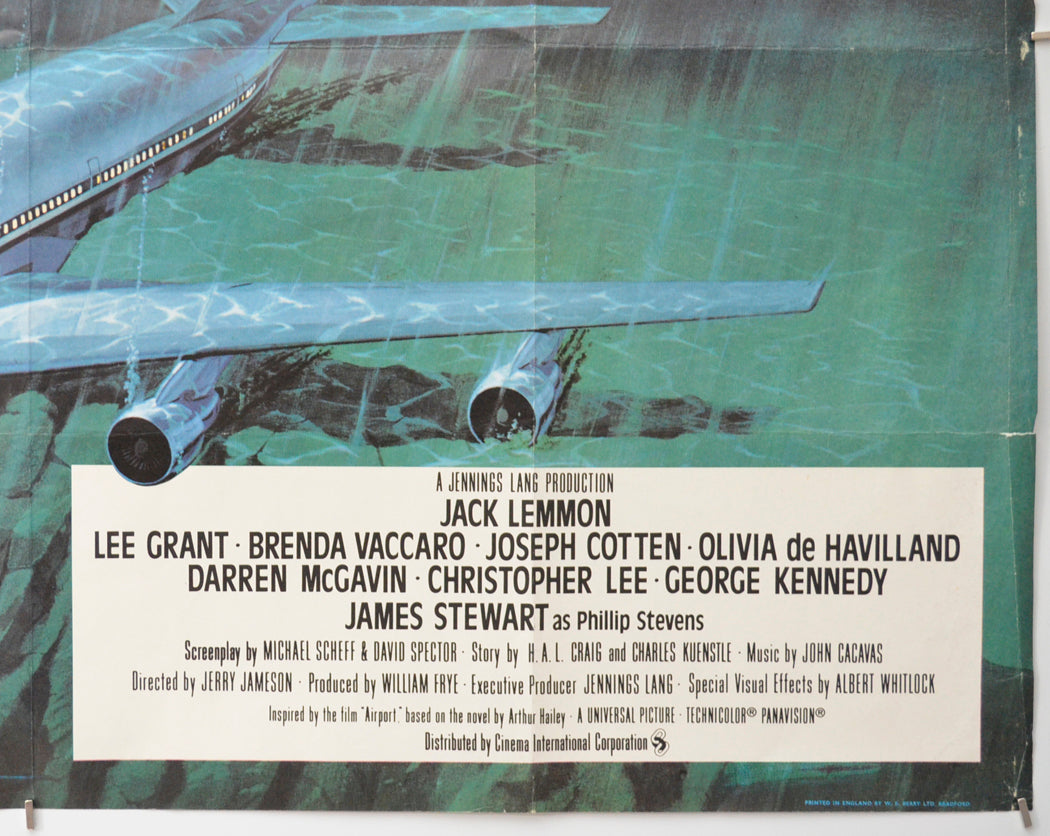 AIRPORT ‘77 (Bottom Right) Cinema Quad Movie Poster 