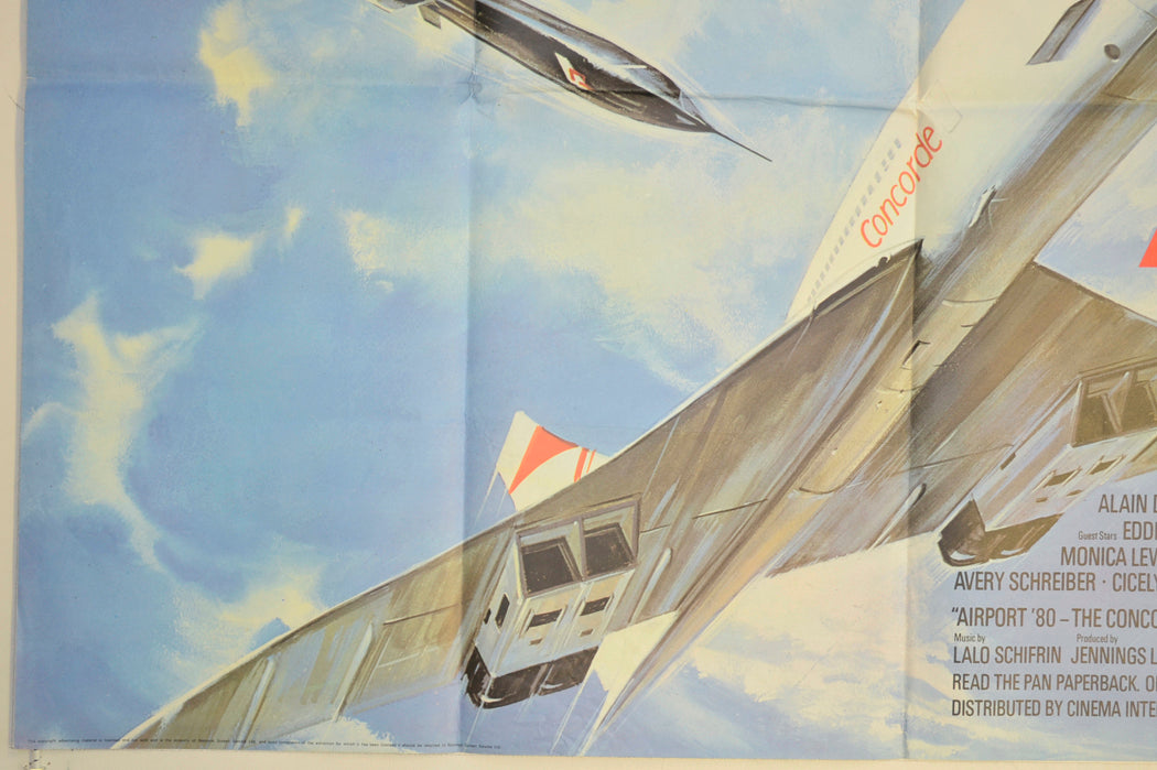 AIRPORT ‘80... THE CONCORDE (Bottom Left) Cinema Quad Movie Poster 