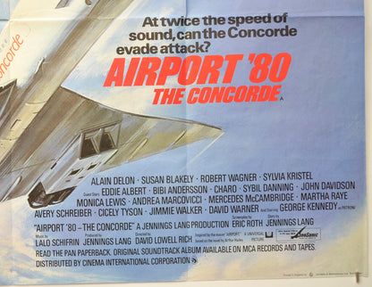 AIRPORT ‘80... THE CONCORDE (Bottom Right) Cinema Quad Movie Poster 