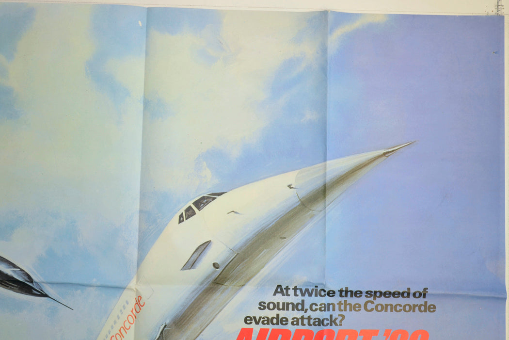 AIRPORT ‘80... THE CONCORDE (Top Right) Cinema Quad Movie Poster 