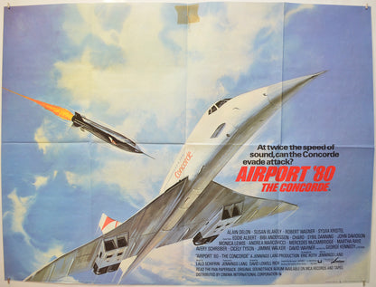 Airport '80 (a.k.a. The Concorde... Airport '79)  Original Quad Poster - Film Poster - Movie Poster