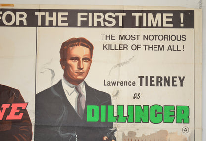 AL CAPONE / DILLINGER (Top Right) Cinema Quad Movie Poster 