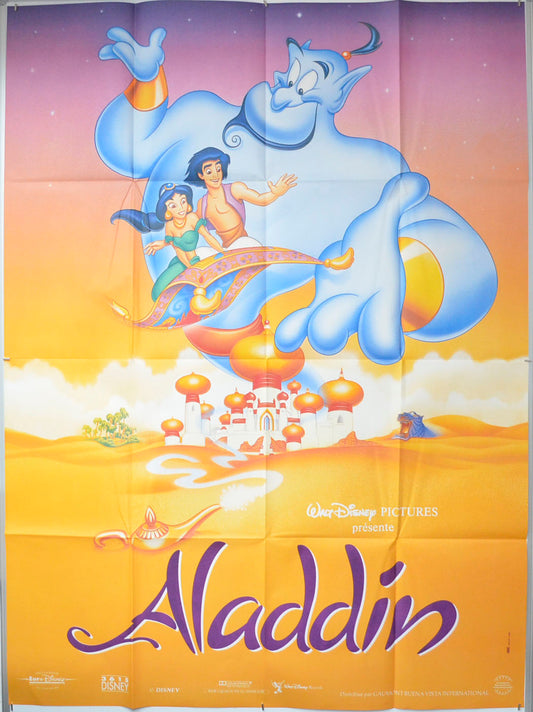 Aladdin Original French Grande Poster - Film Poster - Movie Poster