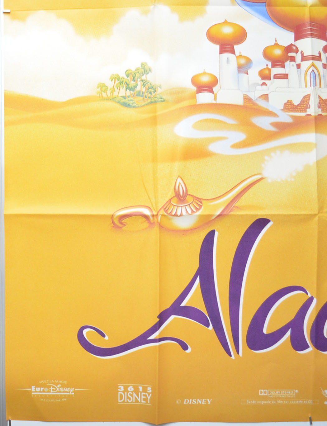 ALADDIN (Bottom Left) Cinema French Grande Movie Poster 