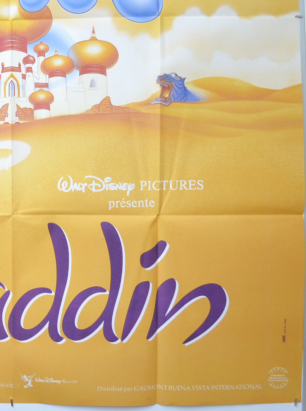 ALADDIN (Bottom Right) Cinema French Grande Movie Poster 