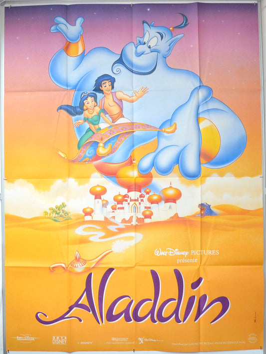 Aladdin Original French Grande Poster - Film Poster - Movie Poster