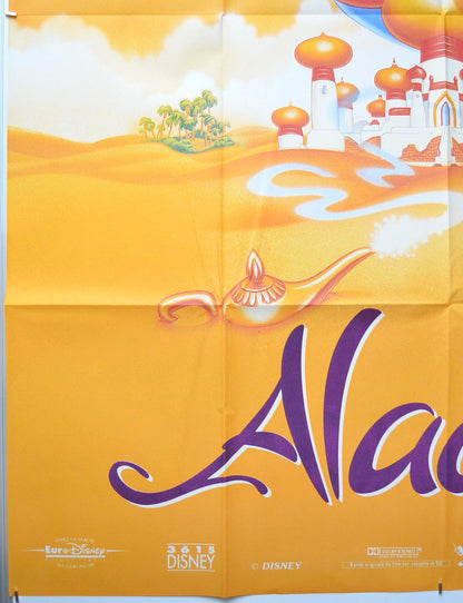 ALADDIN (Bottom Left) Cinema French Grande Movie Poster 