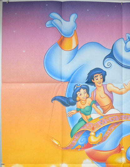 ALADDIN (Top Left) Cinema French Grande Movie Poster 