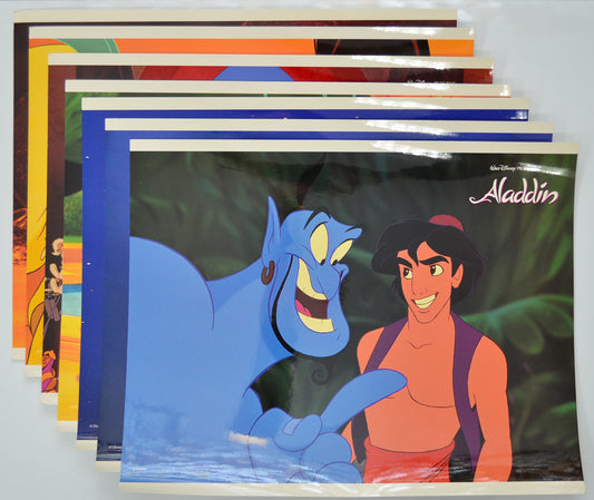 Aladdin 7 Original Cinema Lobby Cards 