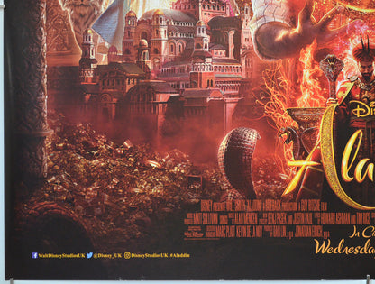 ALADDIN (Bottom Left) Cinema Quad Movie Poster 