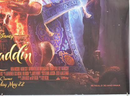 ALADDIN (Bottom Right) Cinema Quad Movie Poster 